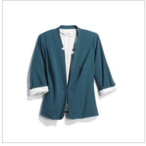 Kensie Martha Notch-Collar Blazer